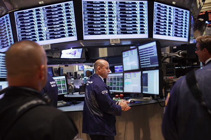 NYSE traders