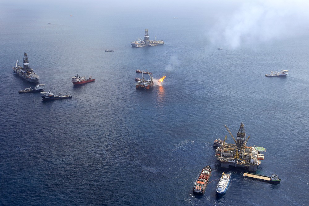 On April 20, 2010, BP(***)s Deepwater Horizon oil rig exploded, causing 4.9 million barrels of oil to gush into the Gulf of Mexico over an 87-day period, causing the largest environmental disaster in US history