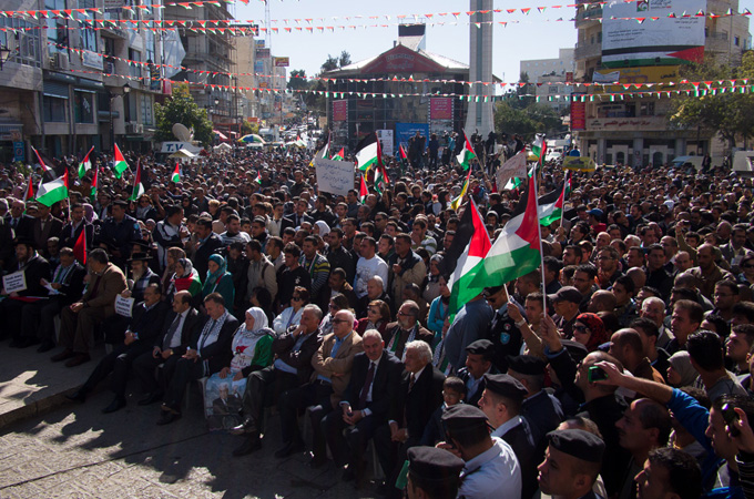 Ramallah reacts to UN statehood bid