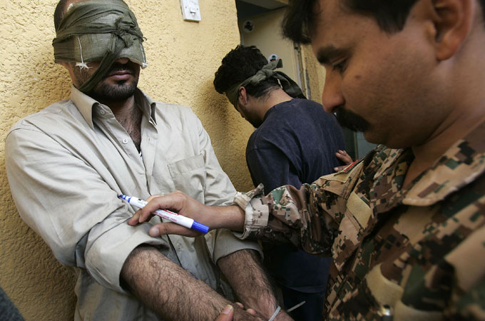 Iraqi detainees