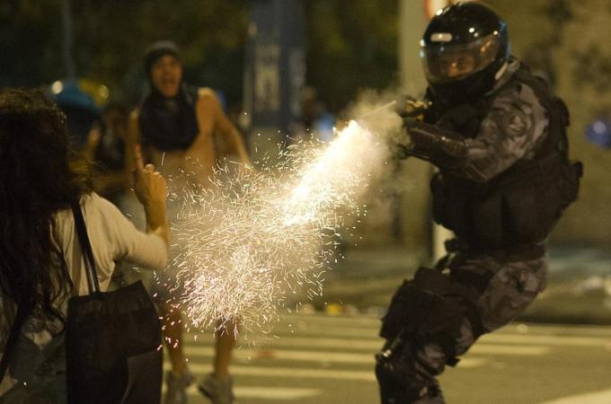 BRAZIL-UNREST-SPORT-FBL-WC2014