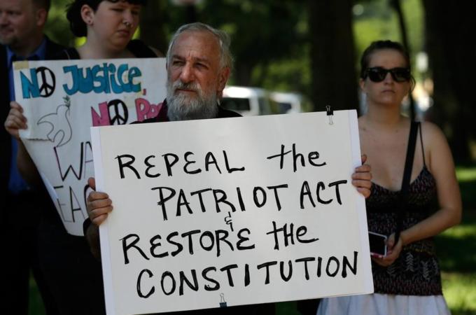 Activists Groups Protest NSA Surveillance Program