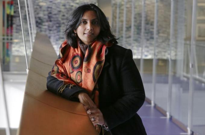 Kshama Sawant defeated a 16-year Democratic incumbent in the Seattle city council race she won [AP]
