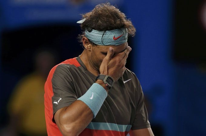 Rafael Nadal's loss to Stanislas Wawrinka at the Australian Open 2014 could signify the end of an era [Reuters]