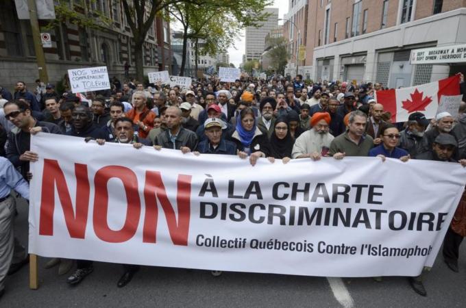 The 'Charter of Values' would deny state employees the right to dress with any visible signs of their faith, writes Dikranian [AP]