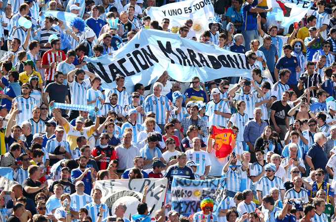 The Sao Paulo Tourism Authority expects about 40,000 Argentinins have tickets to the game [GALLO/GETTY]