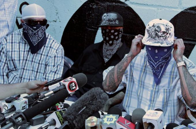 Violence fuels exodus from Central America, which has the highest murder rates in the world [AFP]