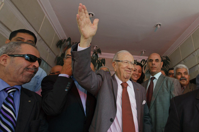 Essebsi, Nidaa Tounes's 87-year-old leader, is a former minister and parliamentary speaker [Reuters]