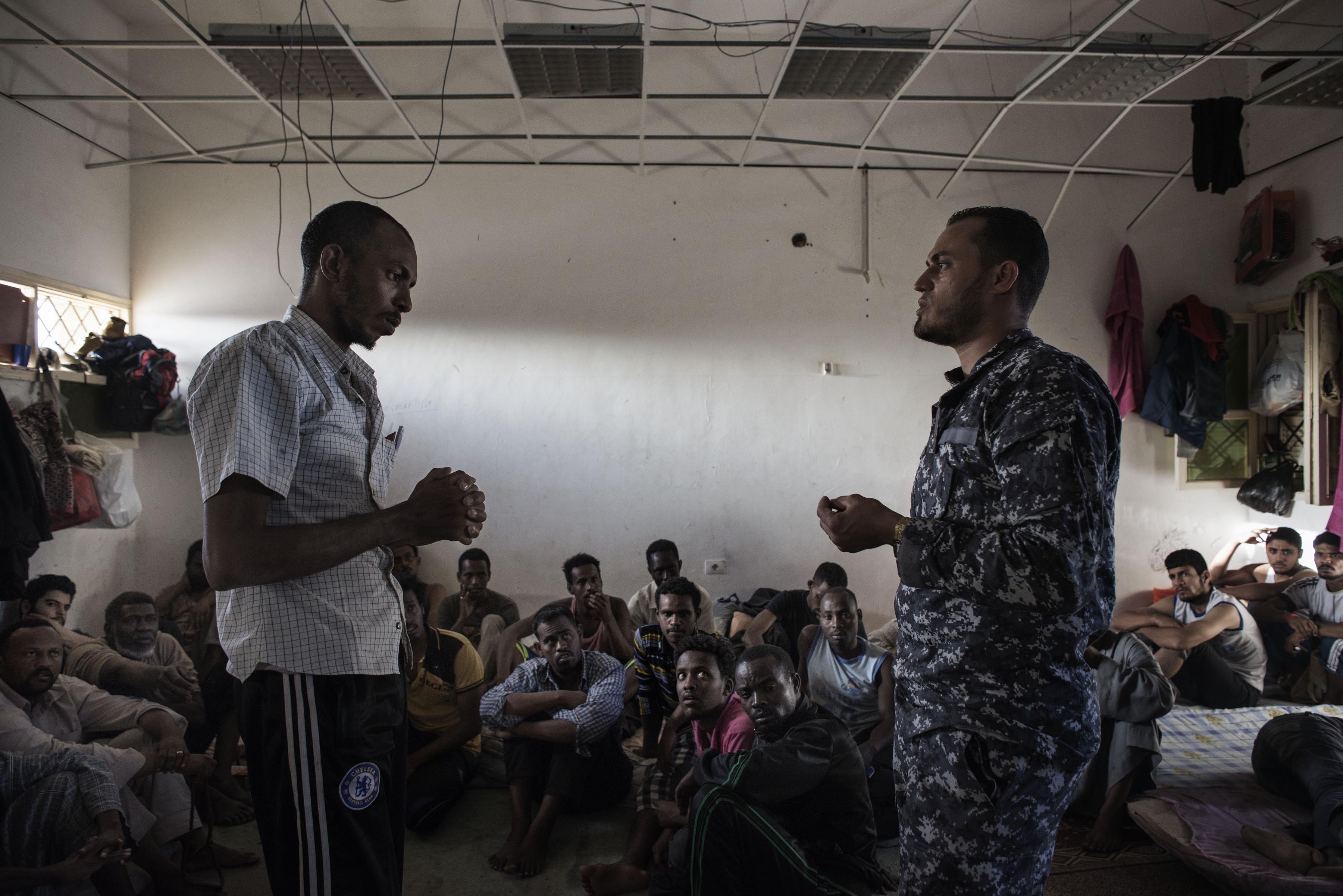 Migrants in Libya / DO NOT USE/ RESTRICTED