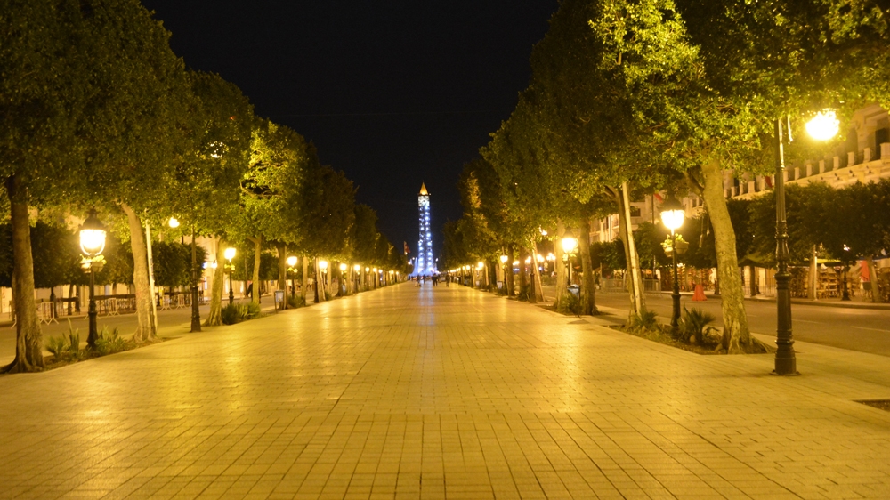 Habib bourguiba curfew