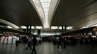 The inside of terminal four at JFK Airport [Getty] [