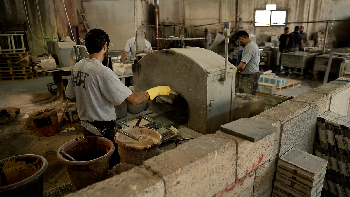 Lebanese tile makets