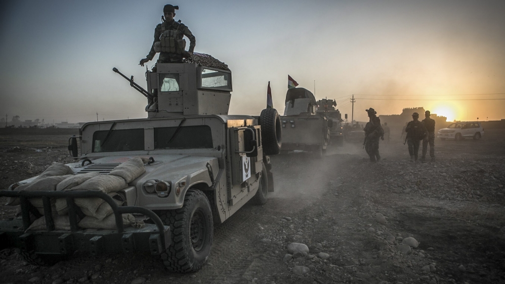 Peshmerga operation to recapture IS held villages southeast of Mosul