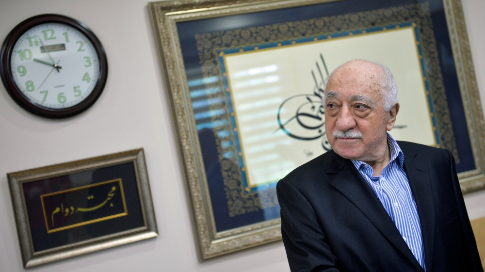 U.S. based cleric Fethullah Gulen at his home in Saylorsburg, Pennsylvania