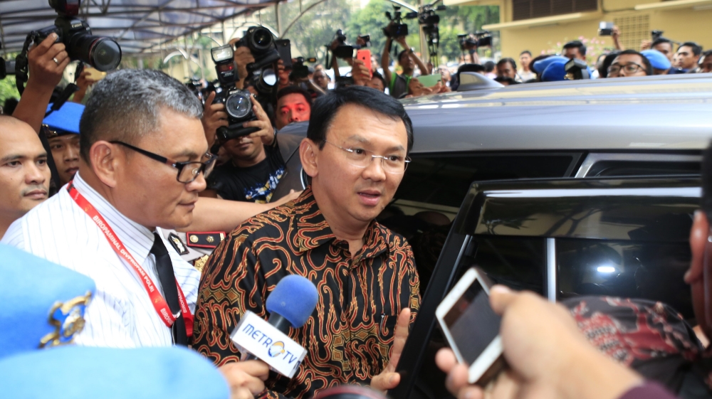 Jakarta governor accused of blasphemy