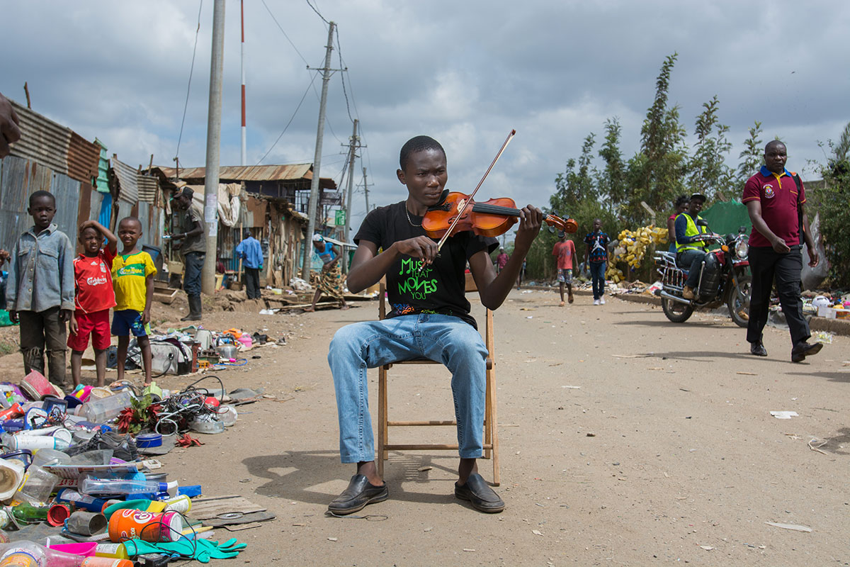 Mozart in the Korogocho slum/ Please Do Not Use