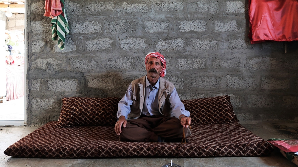 Salem Khalaf's wife and children were last seen in Tal Afar nearly two years ago [Brenda Stoter/Al Jazeera]