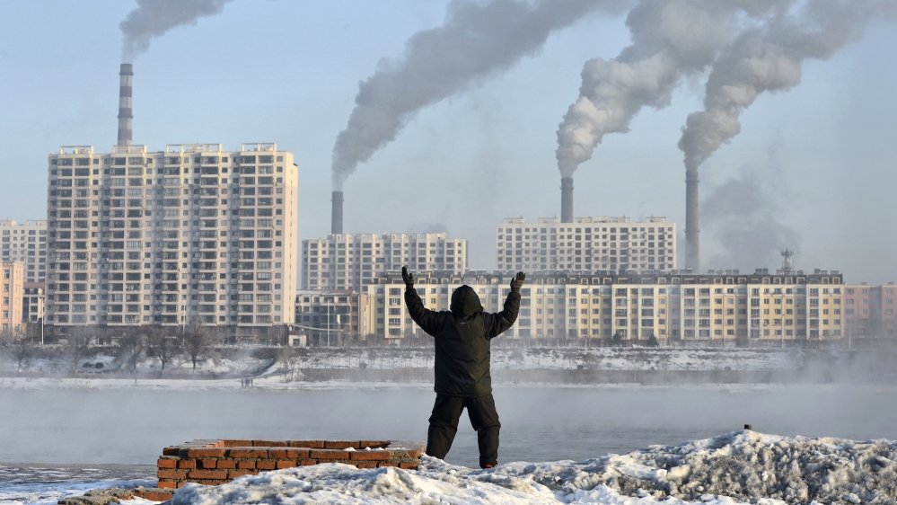 global warming china