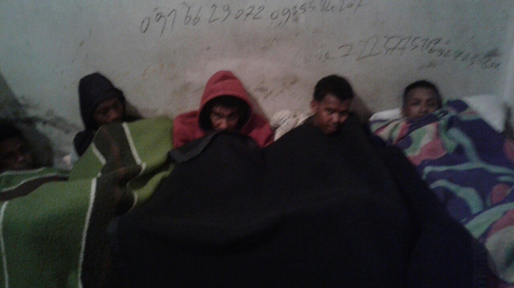 
According to the International Organization for Migration, there are 700,000 - 1 million migrants in Libya [Courtesy: Sami]
