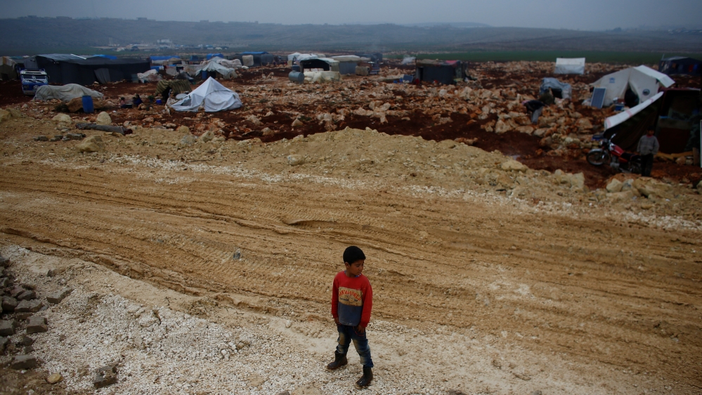 Displaced Syrians - Reuters