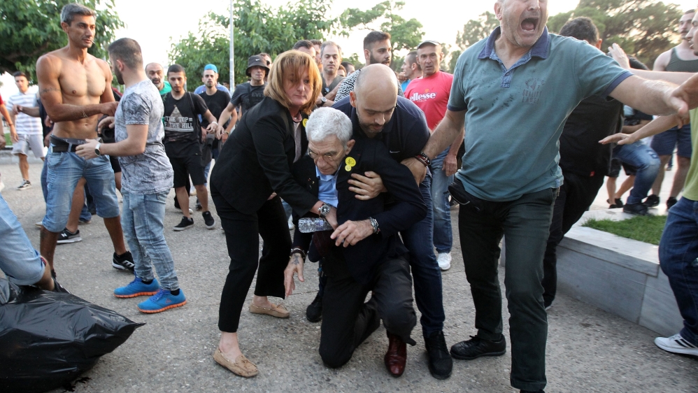 Greece mayor attack EPA