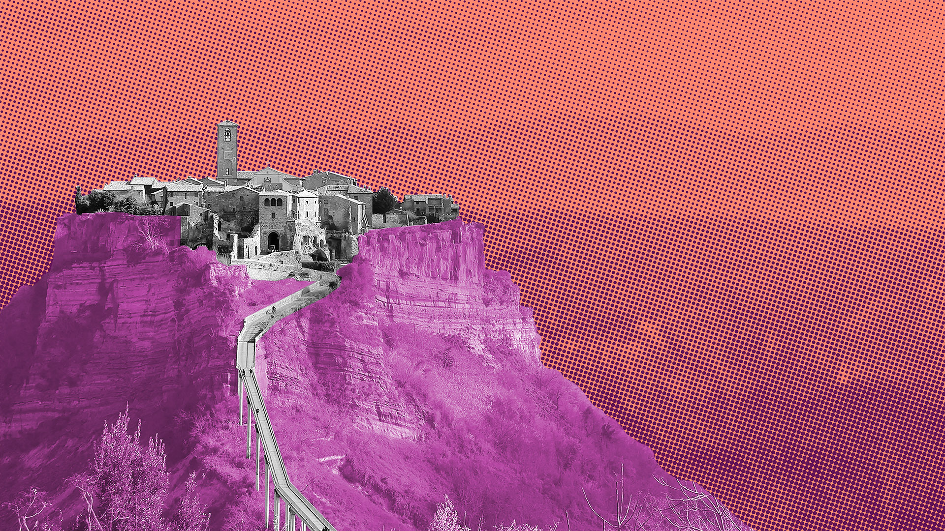 Civita di Bagnoregio: Race on to save ''dying town'' of 12 people