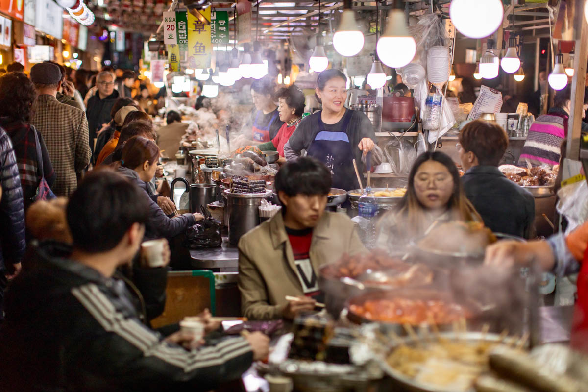 Women of the Gwangjang Markets