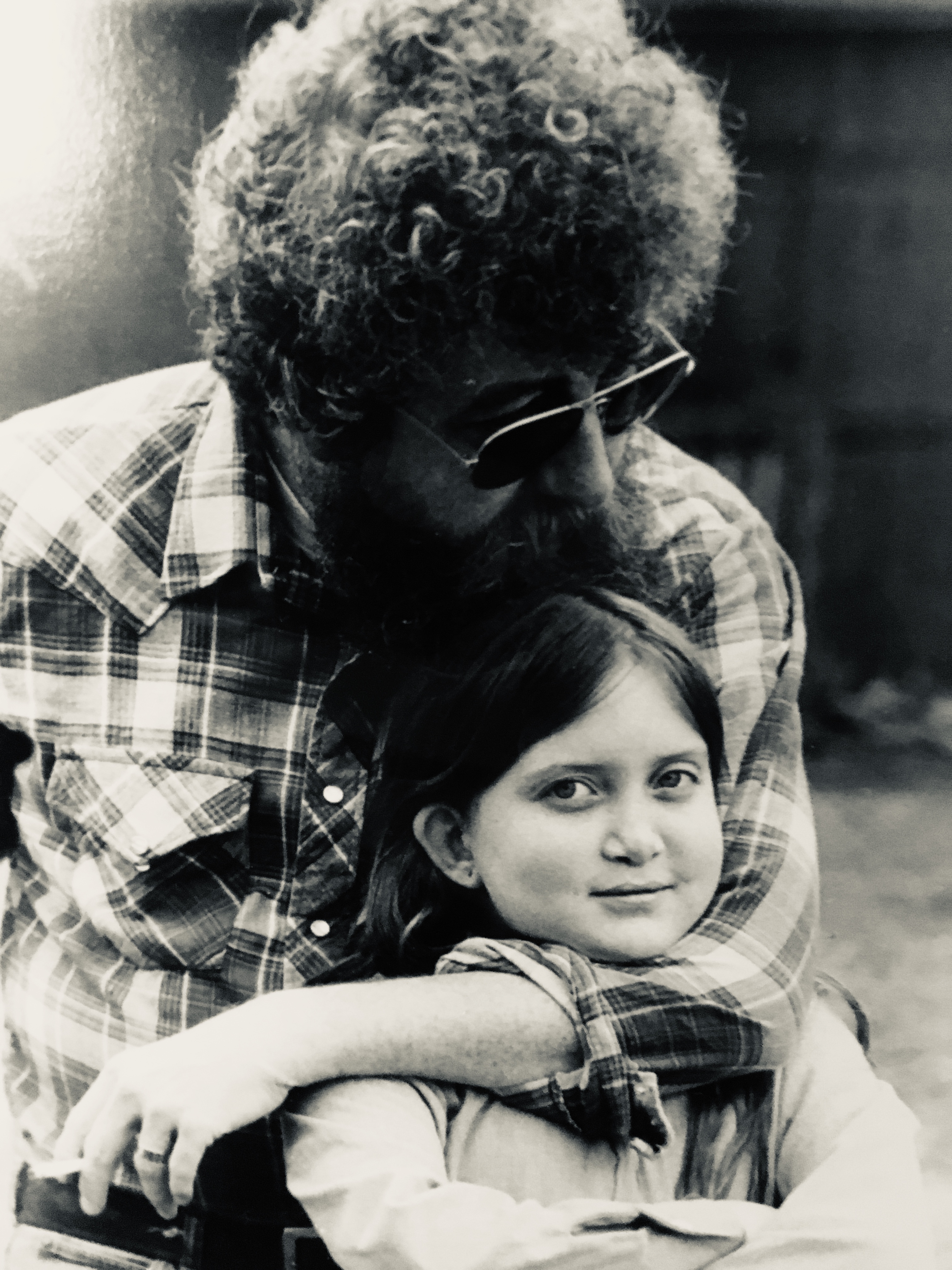 Eiren’s father, Charles Caffall, with her when she was 10, the year he got sick with PKD [Photo courtesy of Eiren Caffall]
