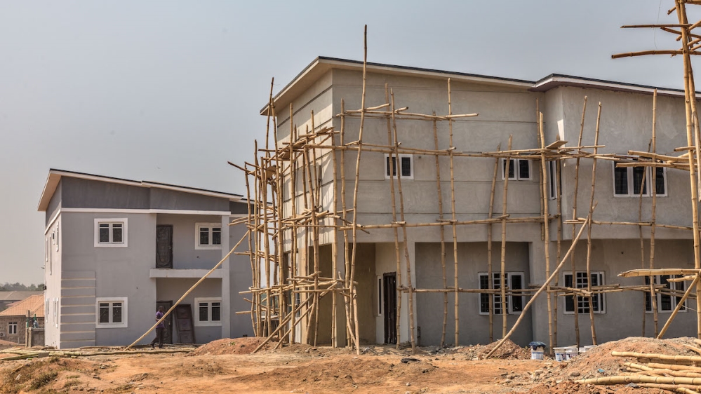 New houses going up in Eleyele Ibadan