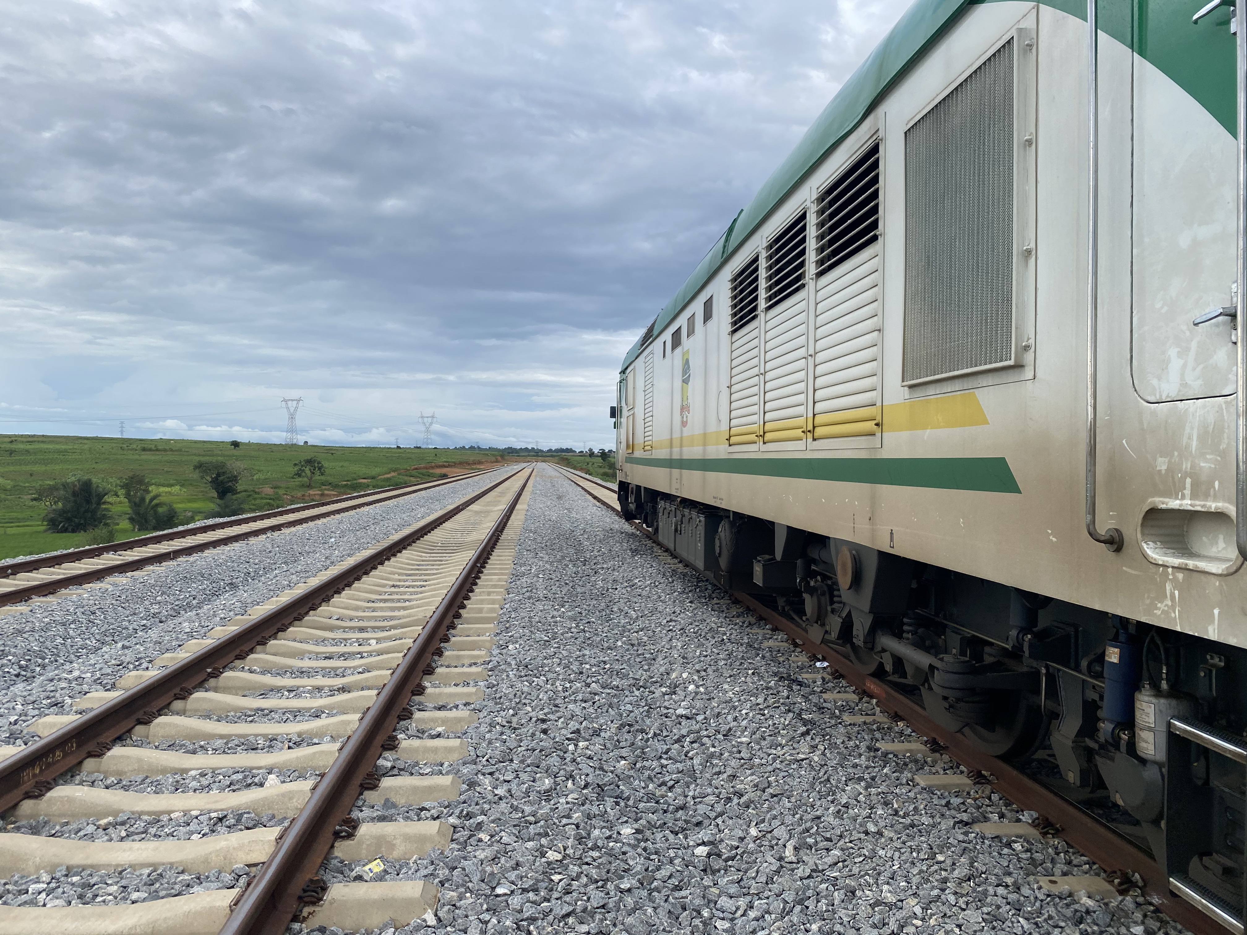 The new standard gauge line was built as part of China’s Belt and Road Initiative