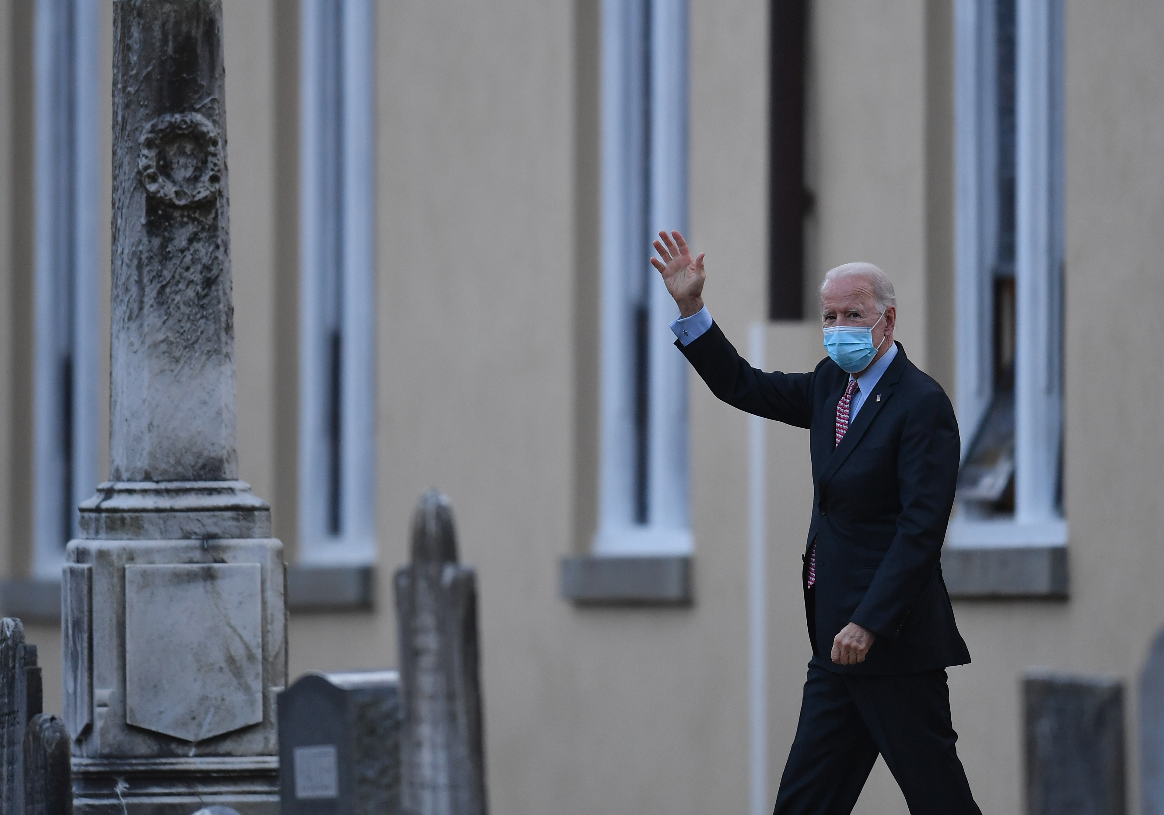 Joe Biden will sign a flurry of executive orders on Inauguration Day [Angela Weiss/AFP]