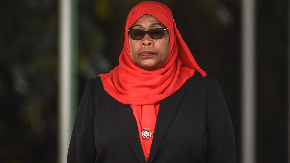New Tanzanian President Samia Suluhu Hassan