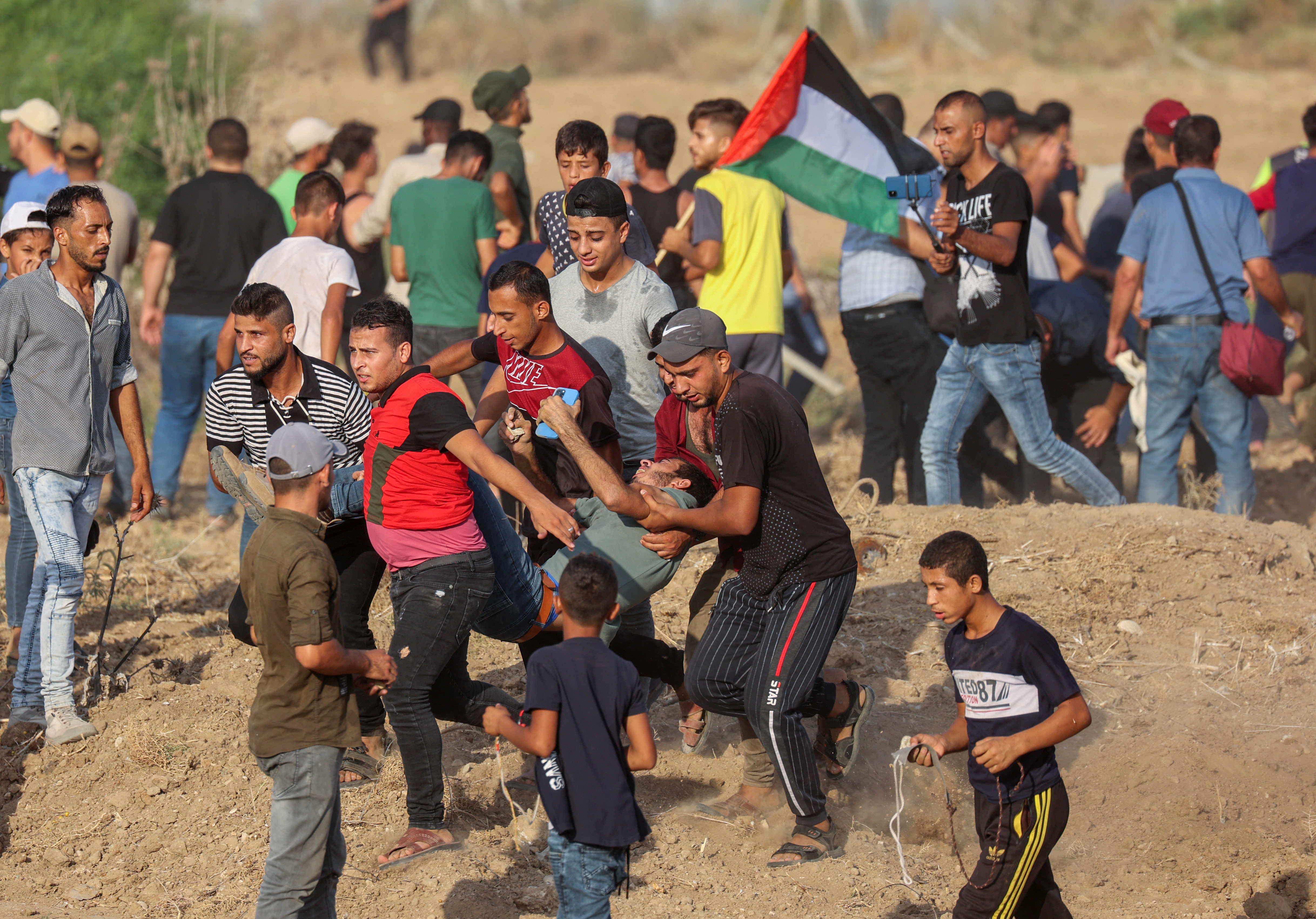 Four Palestinians were killed by Israeli security forces in the restive Jenin refugee camp this month [File: Said Khatib/AFP]