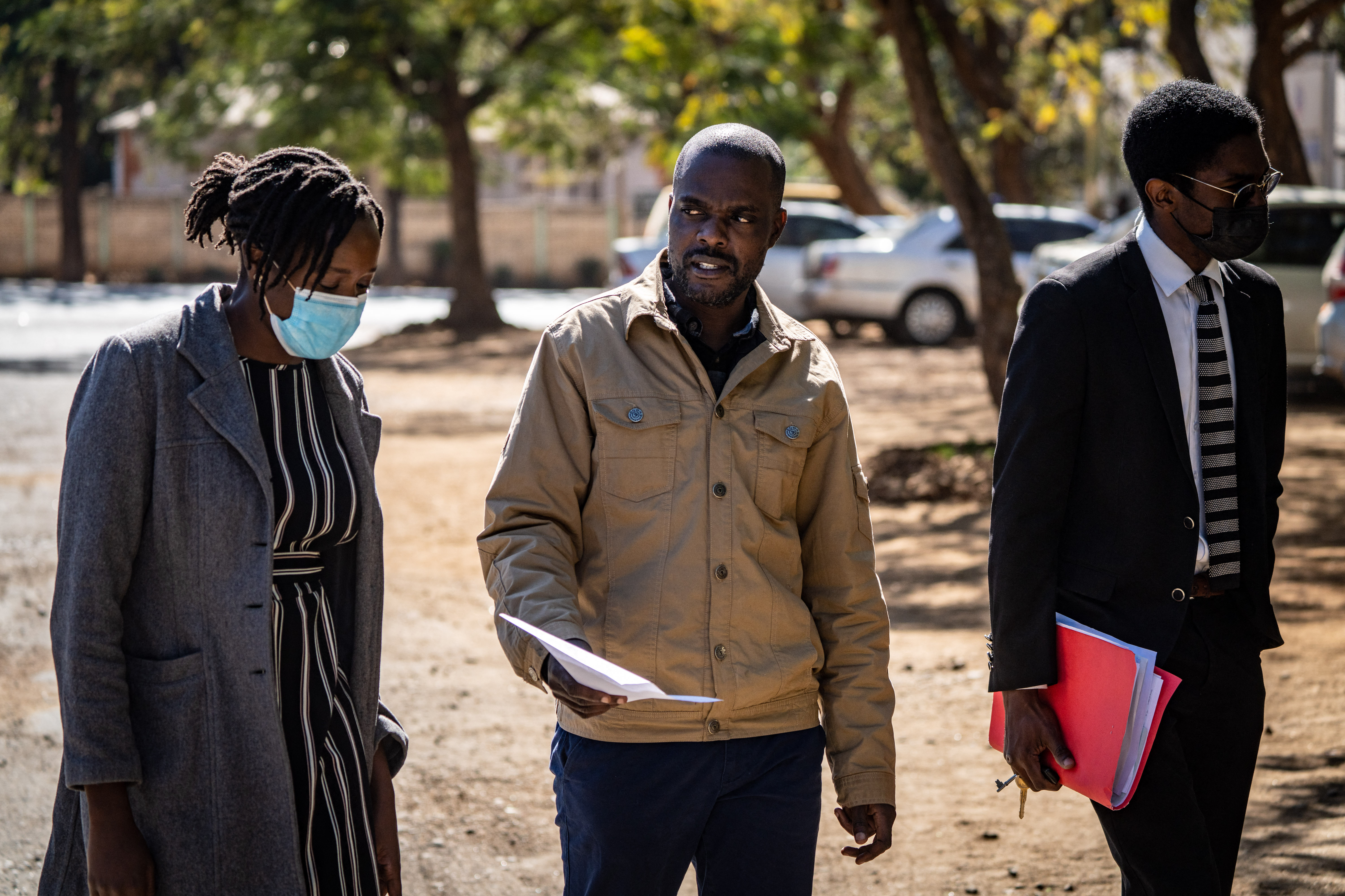 Freelance journalist for the New York Times, Jeffery Moyo