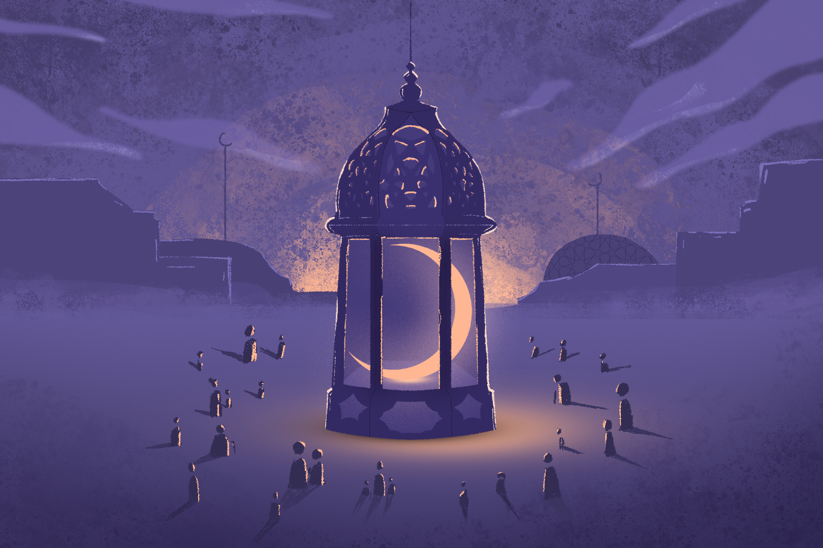 Drawing of Ramadan