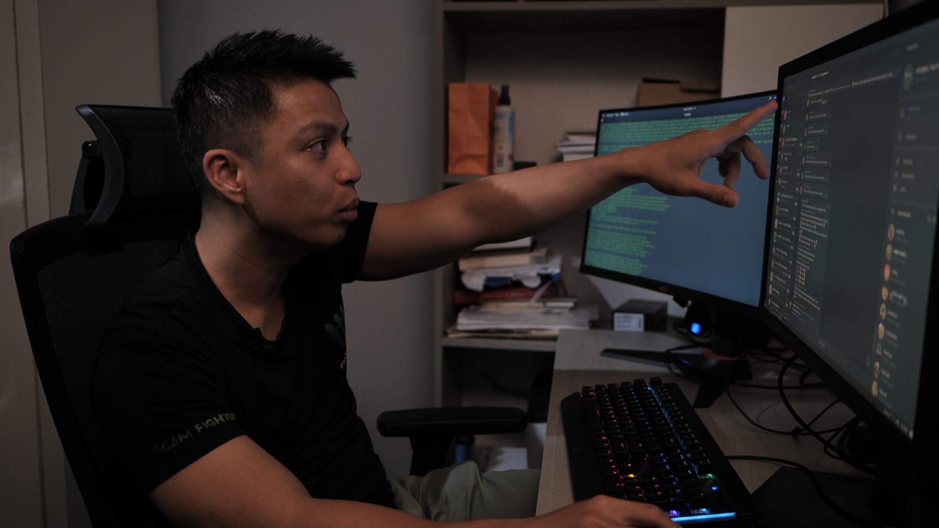 Hieu Minh Ngo tracks Cambodian cyber-scam websites for Vietnam's National Cyber Security Centre