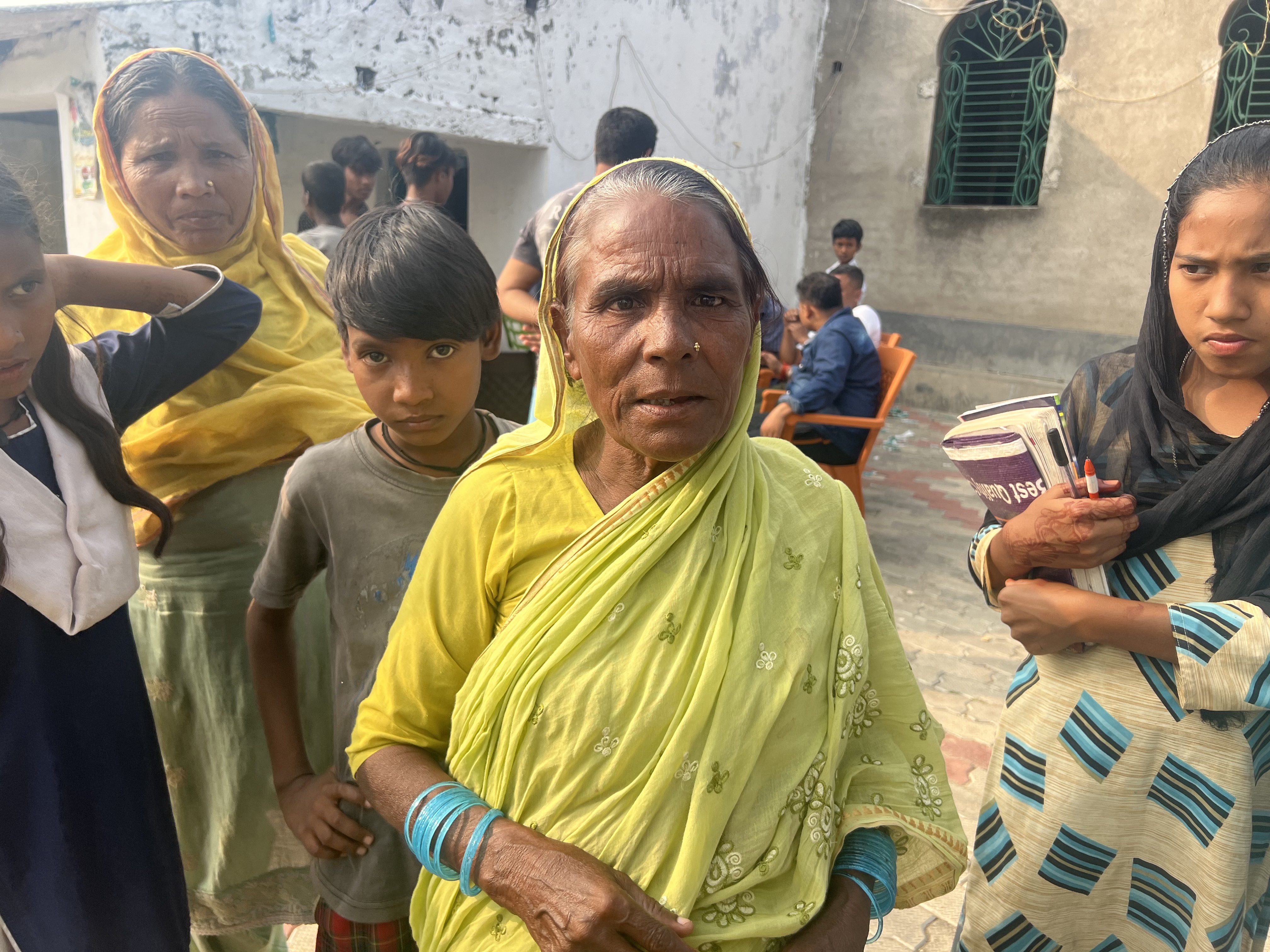 Shakeela Fatima, 55, says water was never a problem during the days of Chiraila but today, the relocated villagers are facing a water crisis