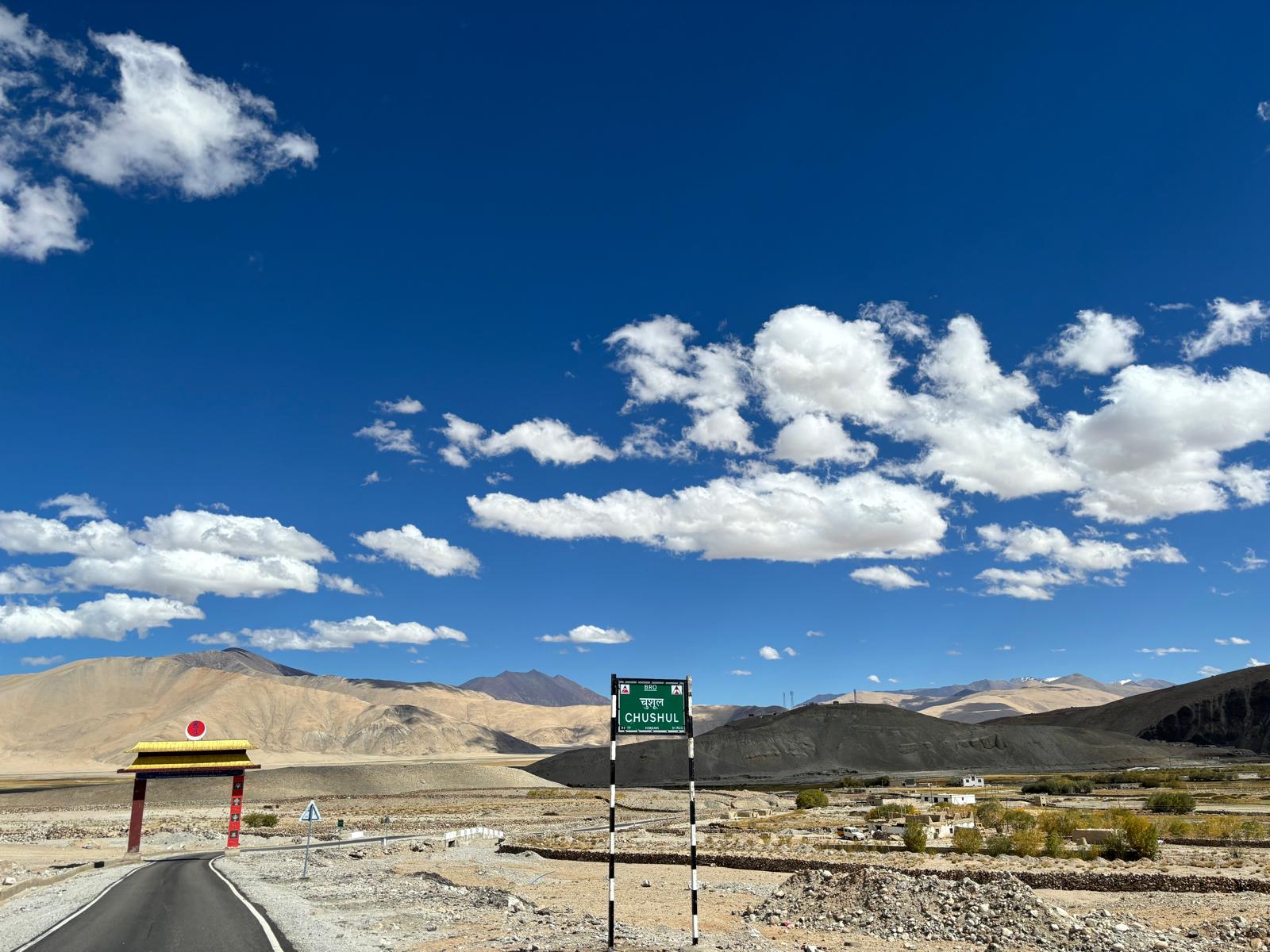 Chushul village, which sits very close to India’s Line of Actual Control with China