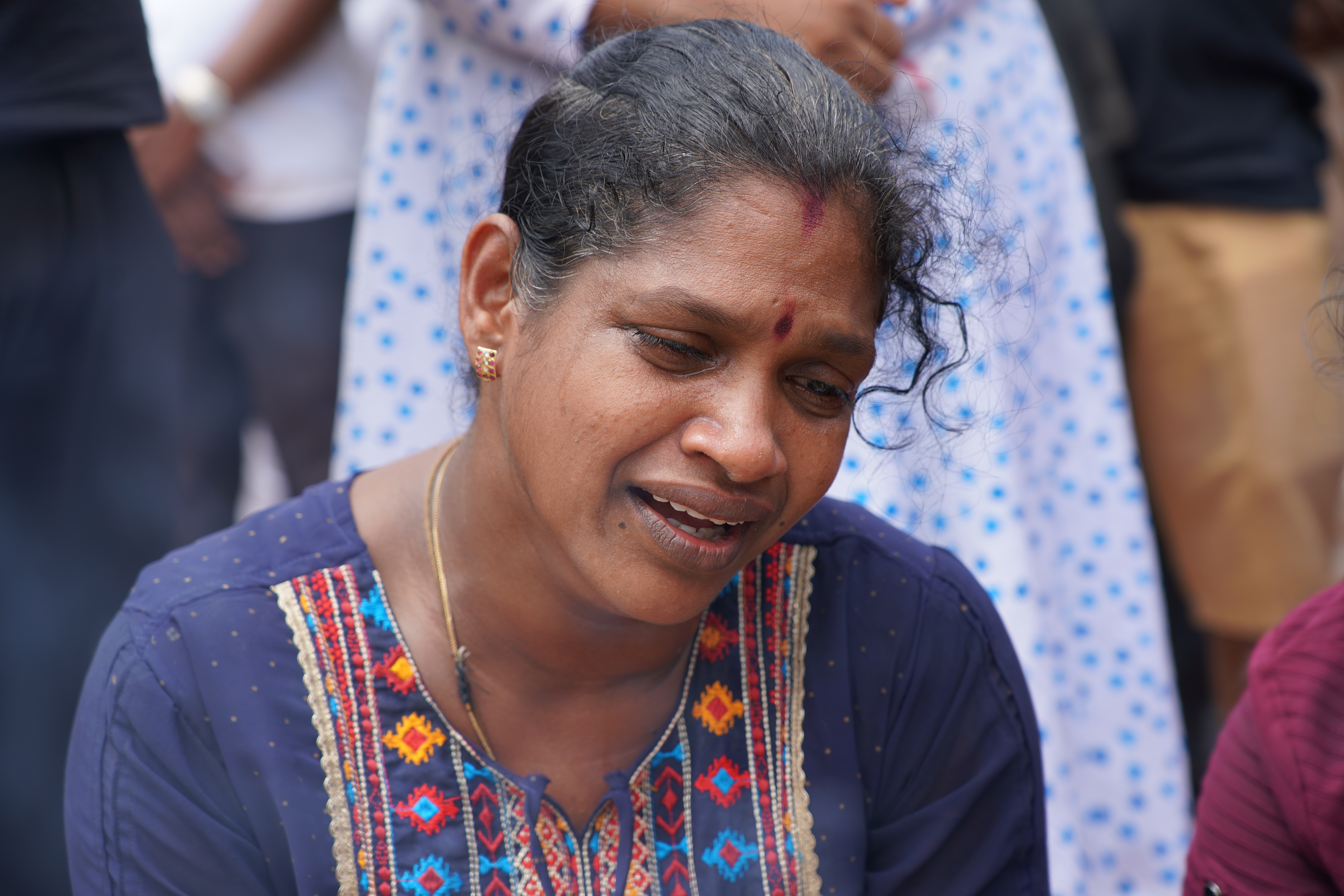 Krishnan Anjan Jeevarani was one of thousands who gathered on a beach in Mullivaikkal, Sri Lanka, on May 18 to commemorate the Tamils who were killed and disappeared during the civil war