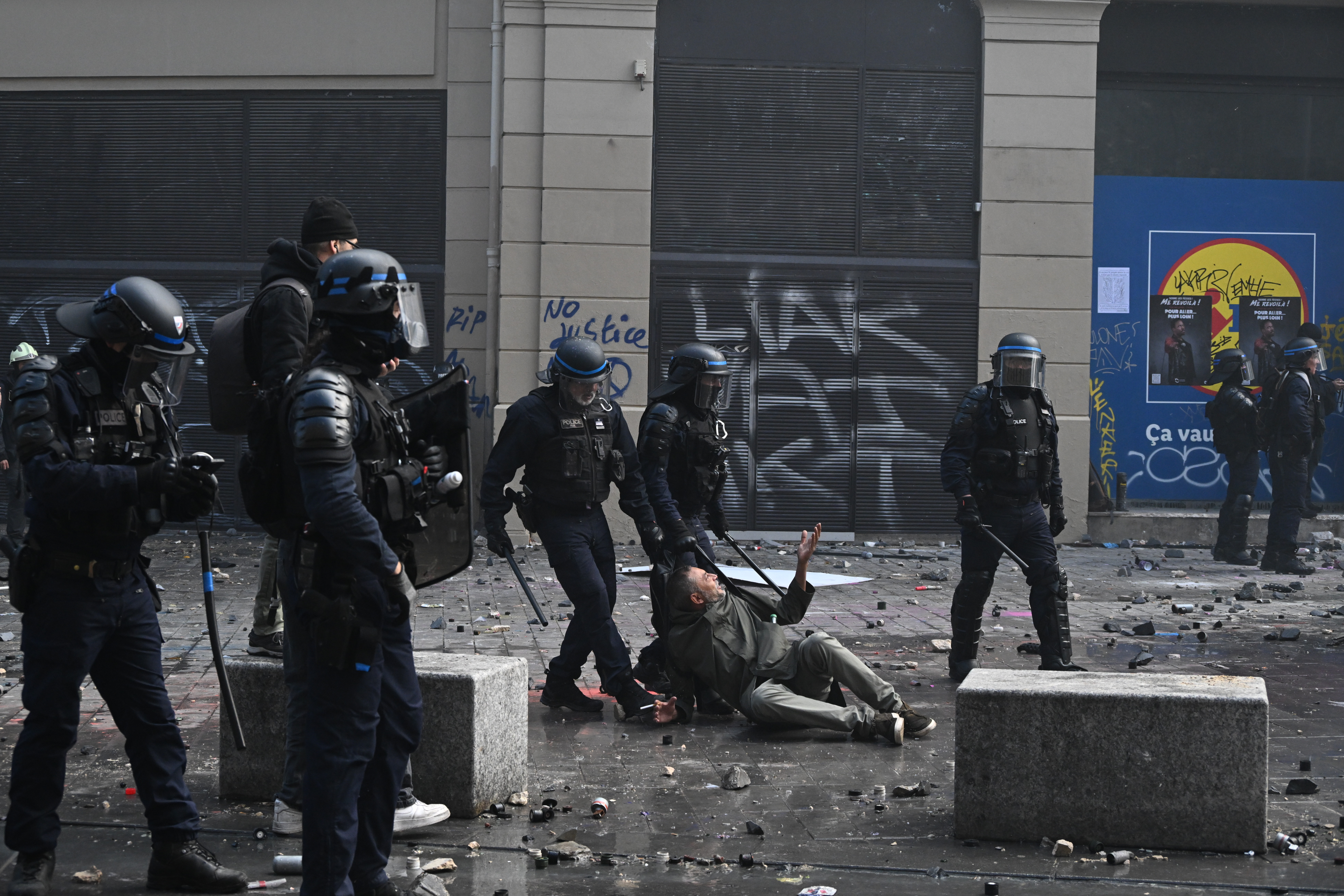 French cities devastated as cost-of-living protests turn violent