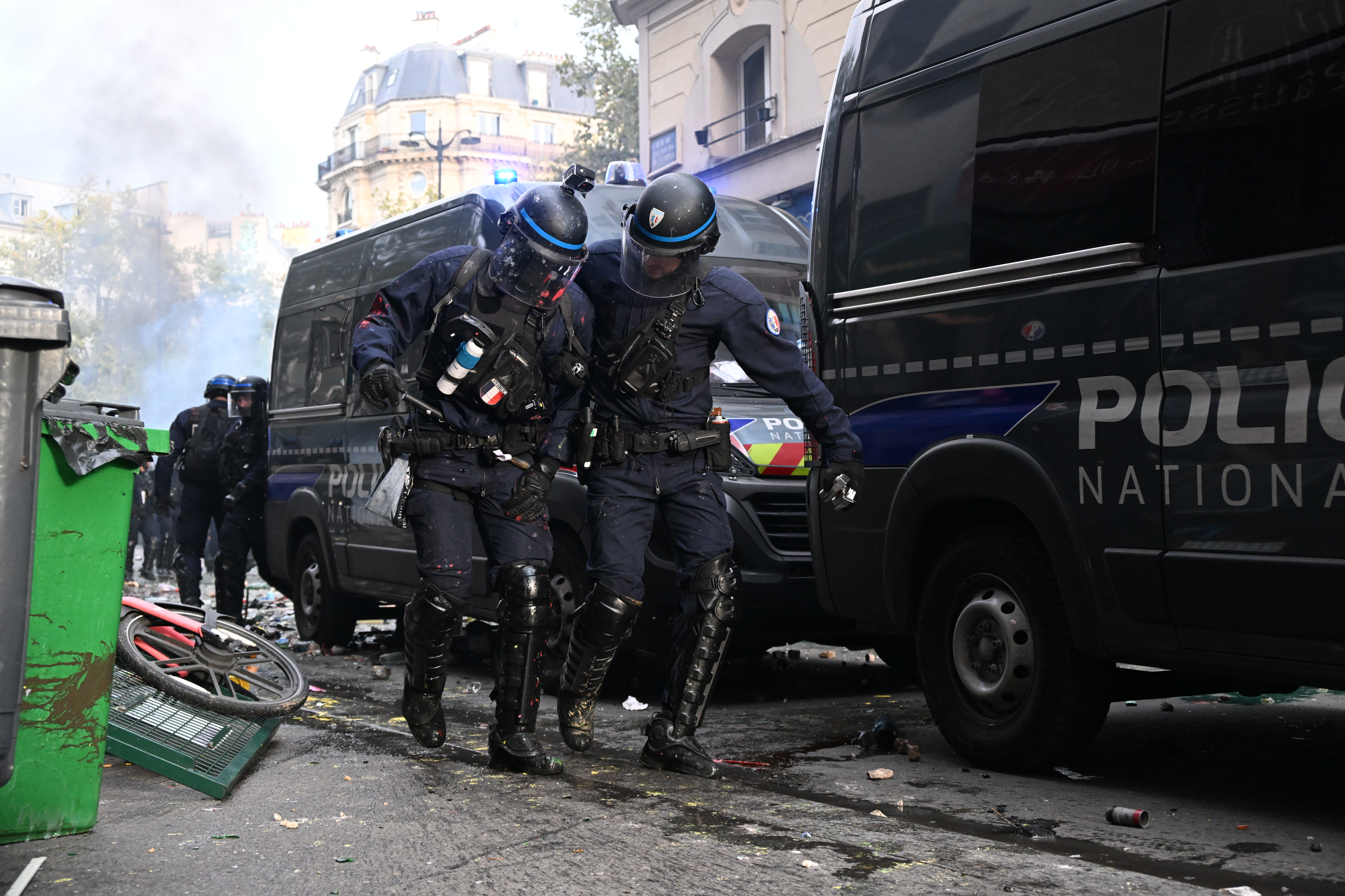 French cities devastated as cost-of-living protests turn violent