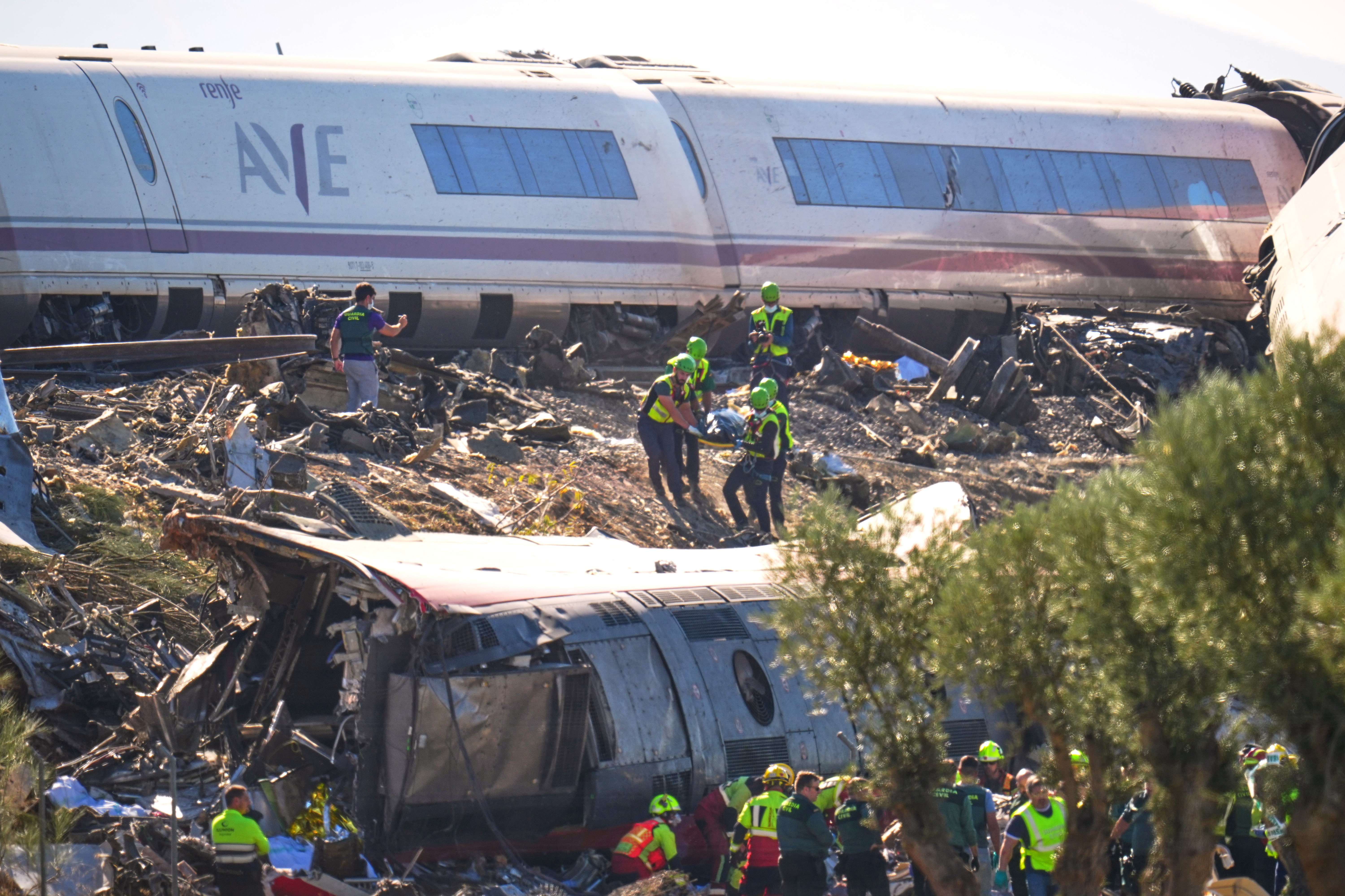Spain train crash