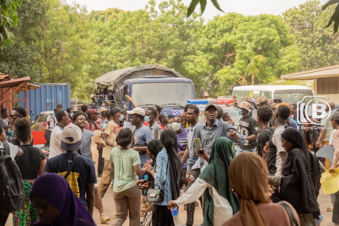 Gambia student protests 2026